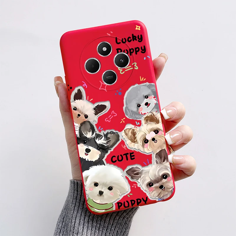 Redmi 14C Fall Für Xiaomi Redmi 14C Abdeckung Funda Coque Nette Katze Cartoon Welpen Hund Silikon Weiche TPU Telefon Fällen stoßstange Redmi 14C – Detail 20