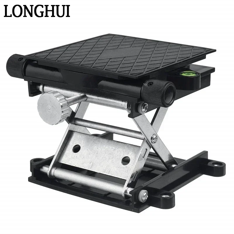 

Laser Support Base Circular Square Stand Level Lifting Platform Automatic Level Bracket Aluminum Alloy 360 Degree Rotating Stand