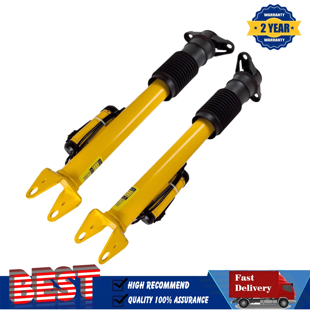 

Pair Rear Air Suspension Shock Absorber Struts Assembly w/Electric For Jeep Grand Cherokee SRT SRT8 2012-2015 68139502AC