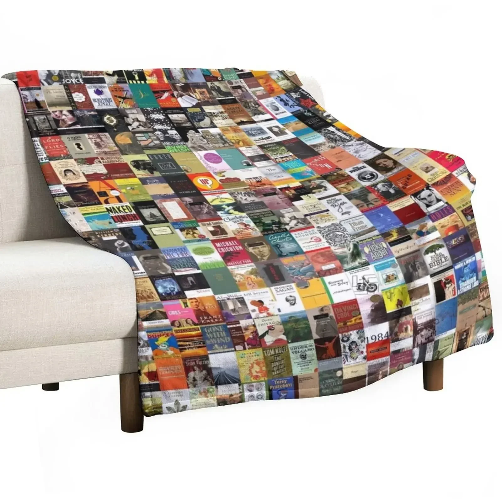 

Classic Books Throw Blanket Fluffys Large Soft Plaid Blankets