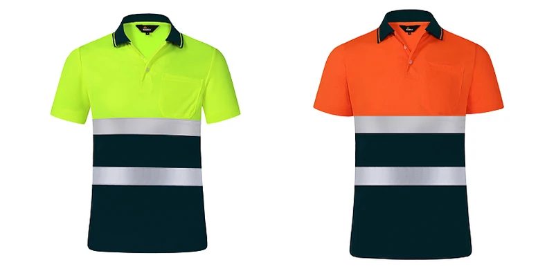 Work Shirt Men Safety Polo Shirt Summer Construction Workwear With Reflective Stripes 12 Sedd466c932414ea79cc82b9e54b674482