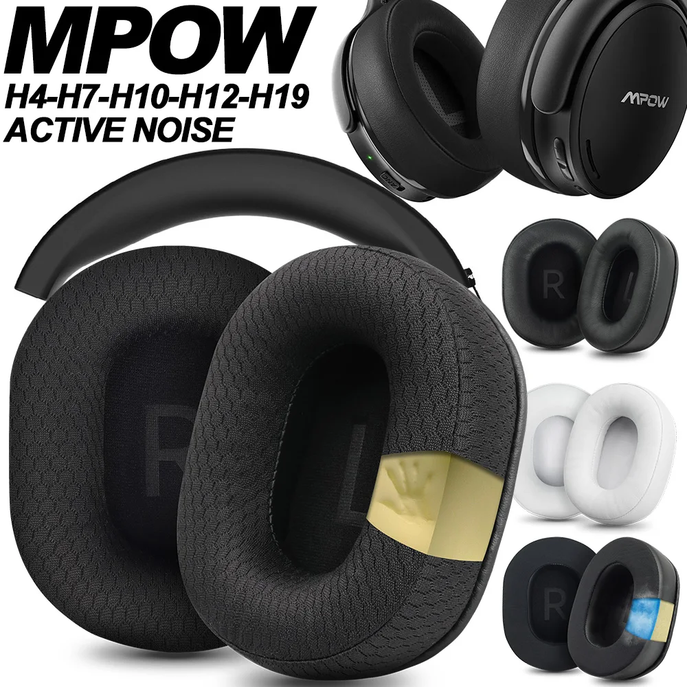Almohadillas para auriculares Mpow H4-H7-H12-H19 H21Active Noise