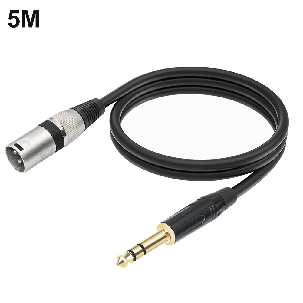 1/4 Inch to XLR Cable for Microphone Mixer Audio Equipment
