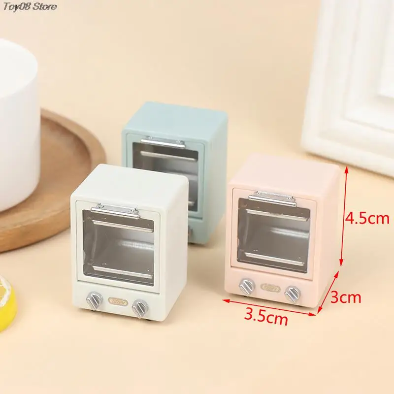 Pretend Kitchen Toys Kitchen Toys Dollhouse Furniture Set Doll House Toys 1Pc Simulation Miniature Dollhouse Oven Play Kitchen Baking Dish Bread Retro Refrigerator Model Doll Mini Furniture Toy Decor