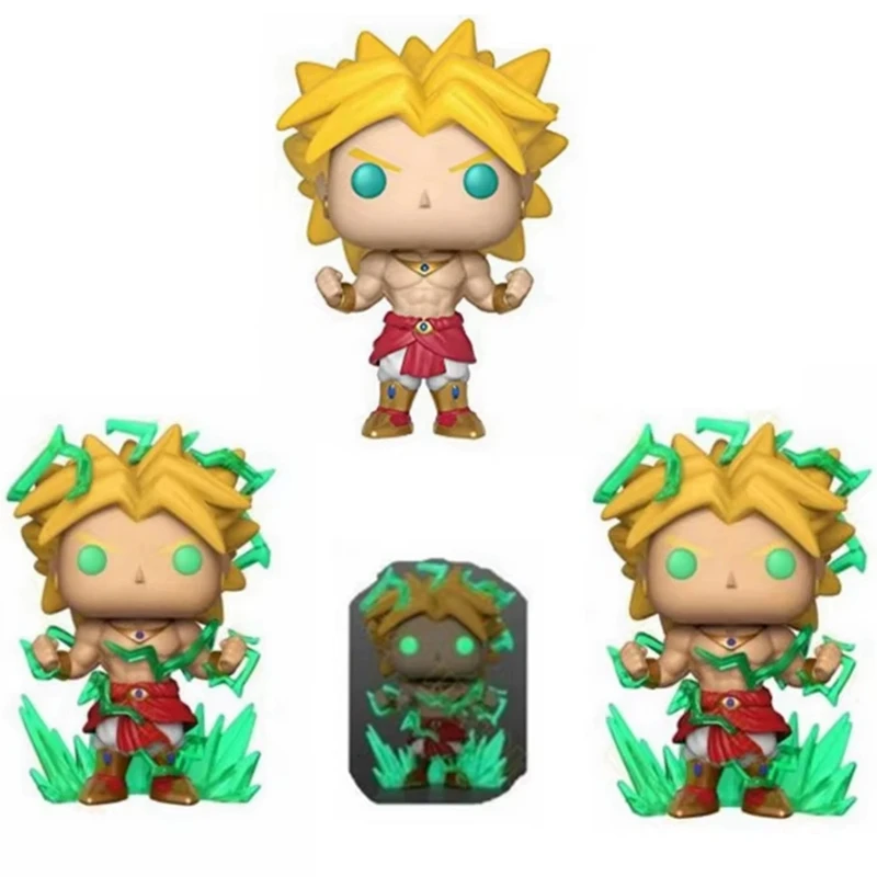 thumbnail image 2 of Funko POP Amine Legendary #402 SUPER SAIYAN BROLY 623# Figura de acción de vinilo luminosa, modelo coleccionable, juguetes para niños, 2 of 5
