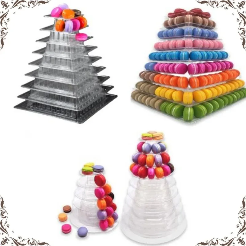 6-Tiers Macaron Display Stand Cake Decorating Tool cake stand,dessert stand,cake decorating tools