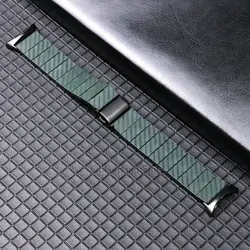 Carbon Fiber Sport Strap for Smartwatch Wristband Bracelet Accessories (Green)