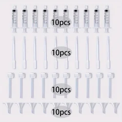 Deluxe Perfume Accessory Kit with Funnel, Pipette, Dropper, and Syringe - Perfect for Travel and DIY Cosmetics (WHITE)