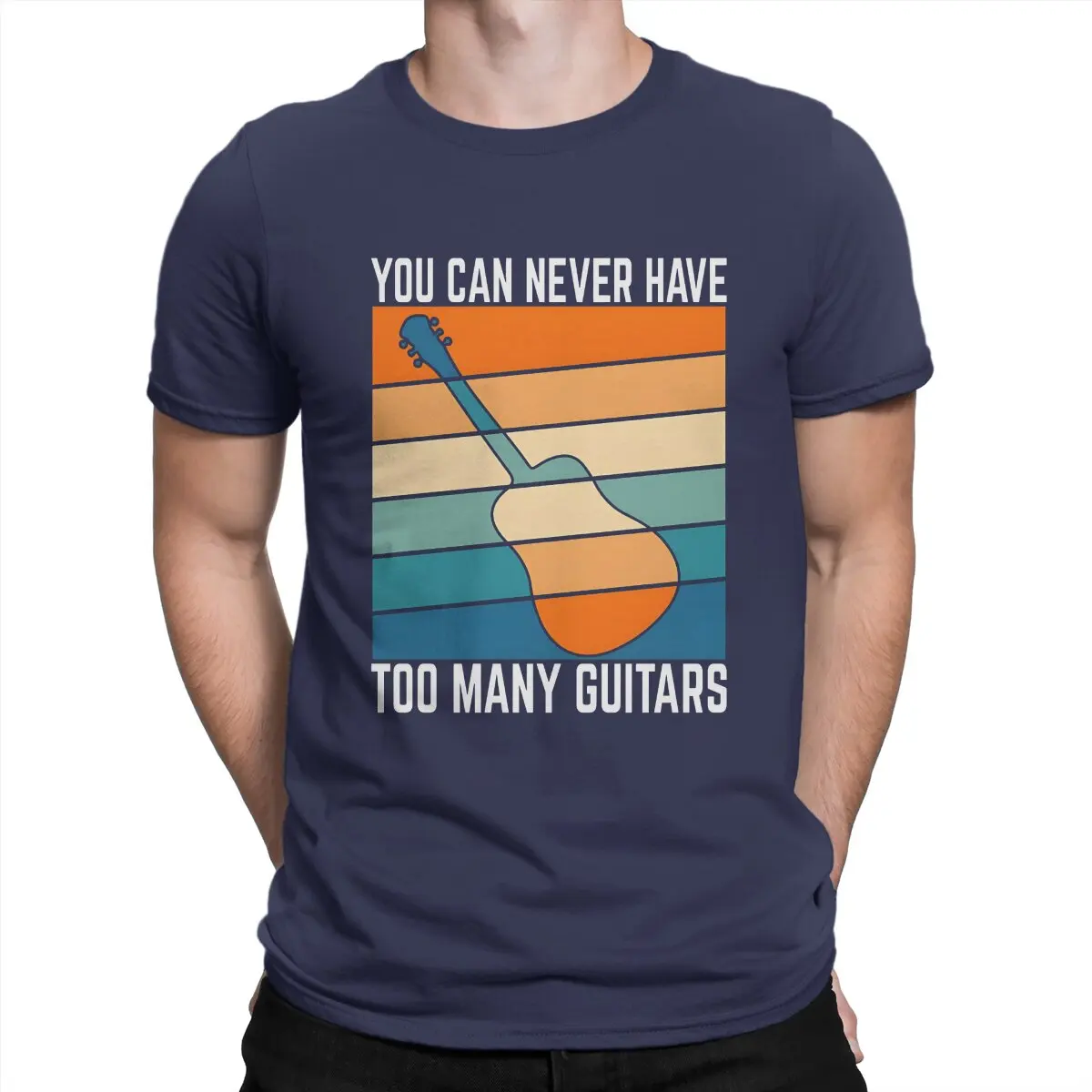 

Guitars Lovers Men T Shirt Love Guitars Novelty Tee Shirt Short Sleeve Crewneck T-Shirts 100% Cotton Adult Tops