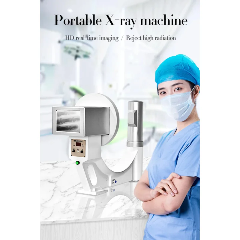 High-definition imaging design mini portable x ray machine for clinic hospital orthopedics 3