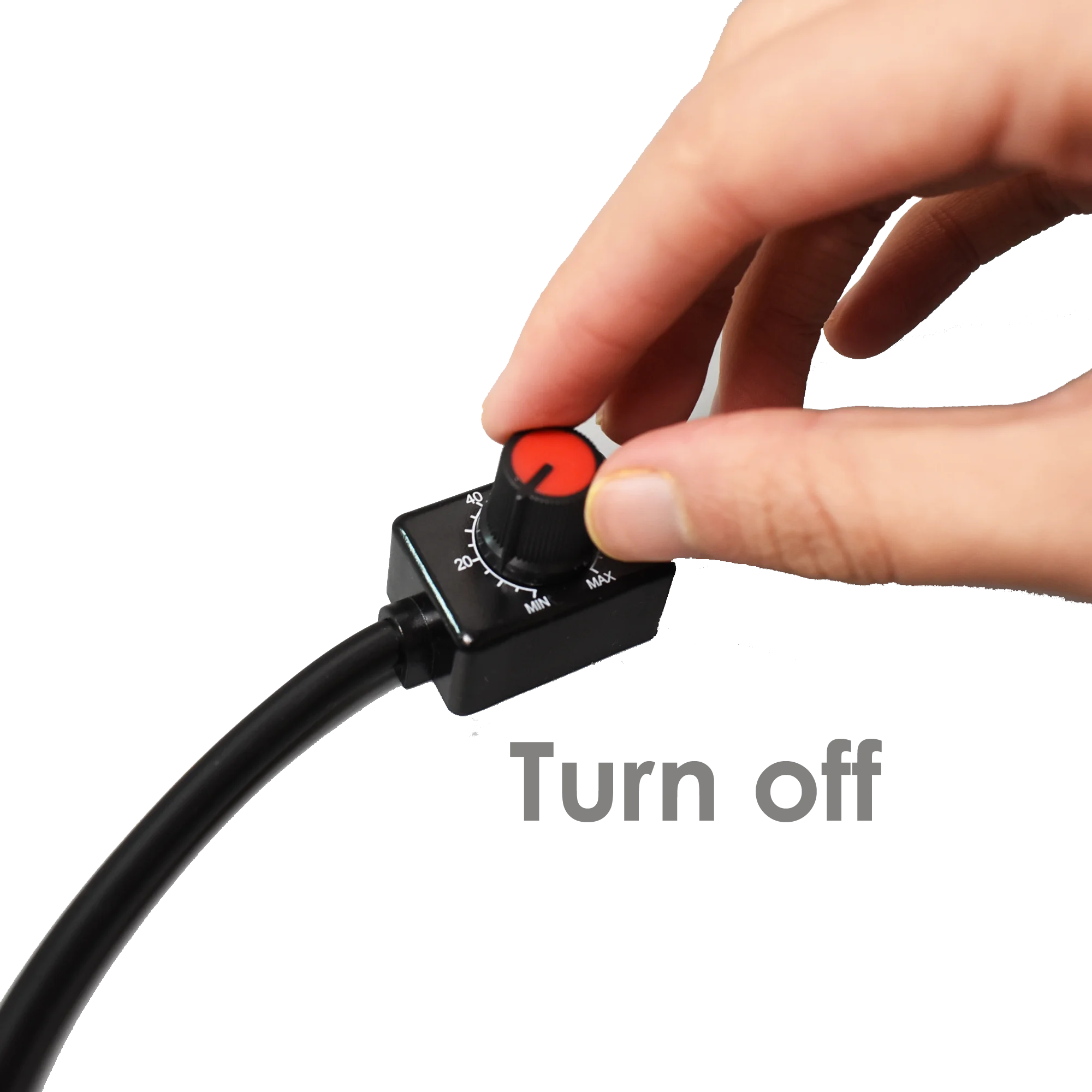 0-100% Mini Pwm Interruttore Rotante Spegnimento Dimmer Per Faretto A Luce Led Luci Progressive Ad Alta Potenza Con Driver 0-10V 1-10V