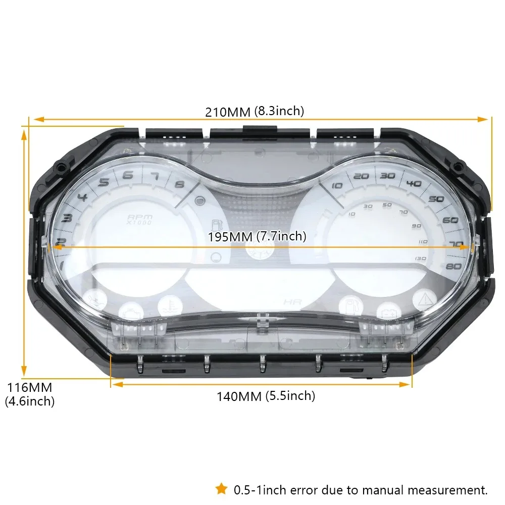 Sea-Doo Speedometer Gauge 278002273 With Bezel – For 2006-2011 GTI GTS 130/155
