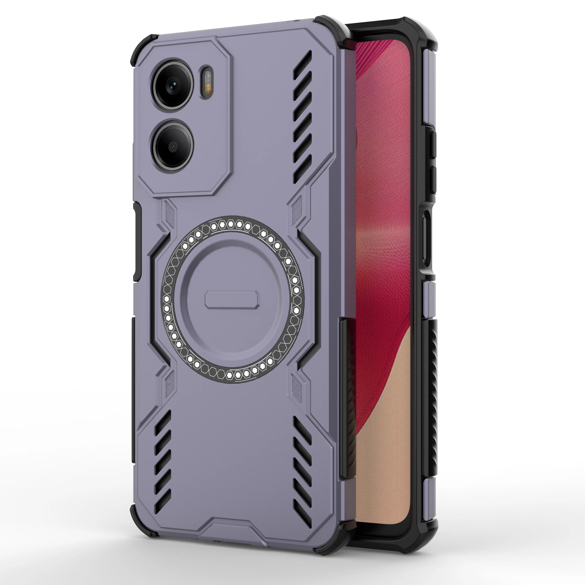 Heat Dissipation Magnetic Shockproof Protective Case with Matte Finish