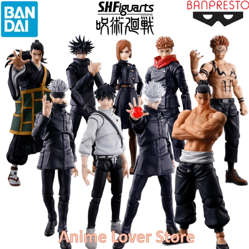 Bandai Original S.H.Figuarts SHF Jujutsu Kaisen Satoru Gojo Itadori Yuji  Ryomen Sukuna Anime Action Figure Finished Model Toys - AliExpress