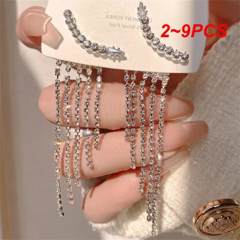 

Серьги-гвоздики в винтажном стиле с кисточками, 2-9 шт.