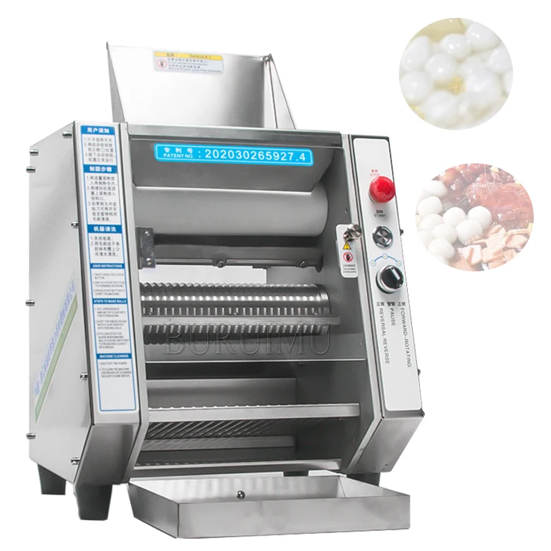 

Automatic Tang Yuan Forming Machine Glutinous Rice Ball Filling Machine Dough Divider Rounder Tapioca Pearl Making Machine