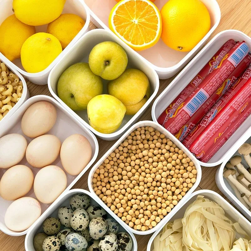 

Microwave Oven Special Lunch Box Refrigerator Storage Box Fresh-Keeping Box Food Grade Coarse Grains Brown Rice Sub-Packing Box