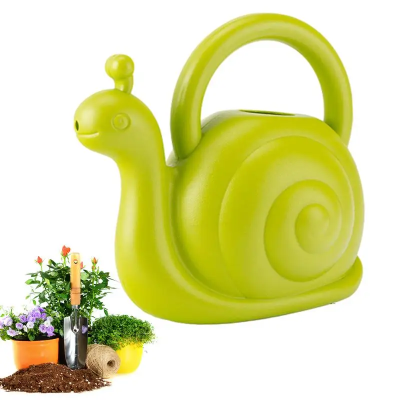 

Cute Watering Can Creative Cute Snail Gardening Kettles 1.5L Sprayer Watering Bucket For Outdoor Flower Plant home Garden Supply