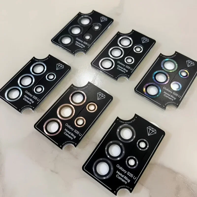 Premium Metal Glass Lens Protector with Locator
