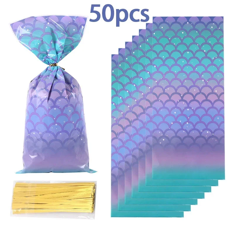 Mermaid Party Candy Gift Bags