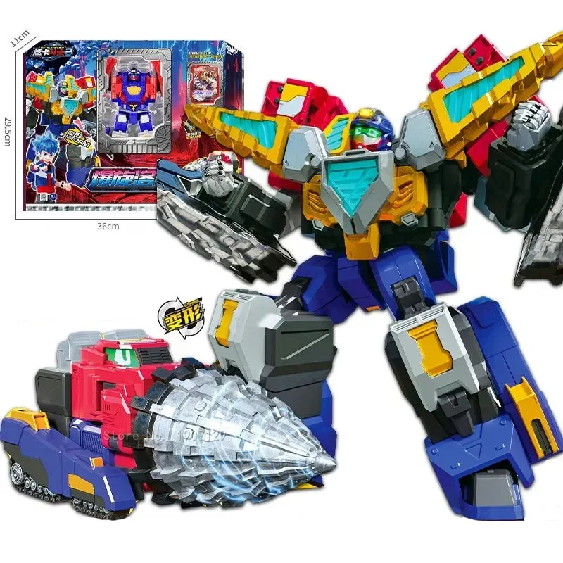 Offerta Speciale Robot Car: Due modelli - Edizione Capo Polizia Blu con Carta da Collezione e Versione Trasformabile - immagine 2