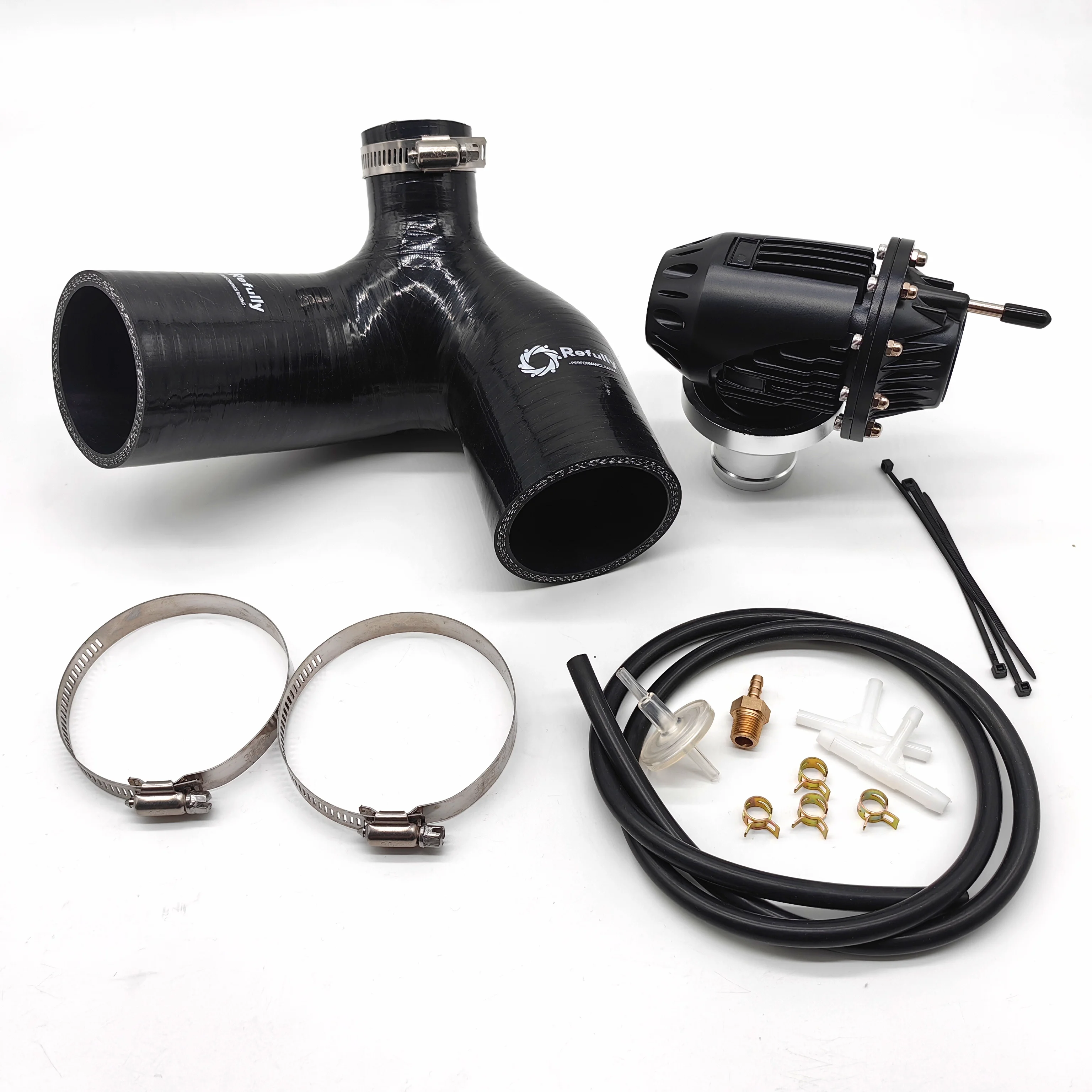 For Yamaha Watercraft 2008+ SVHO/SHO & FZR/FZS/GP1800 Performance Blow-Off Valve Kit And Vacuum Port Adapter