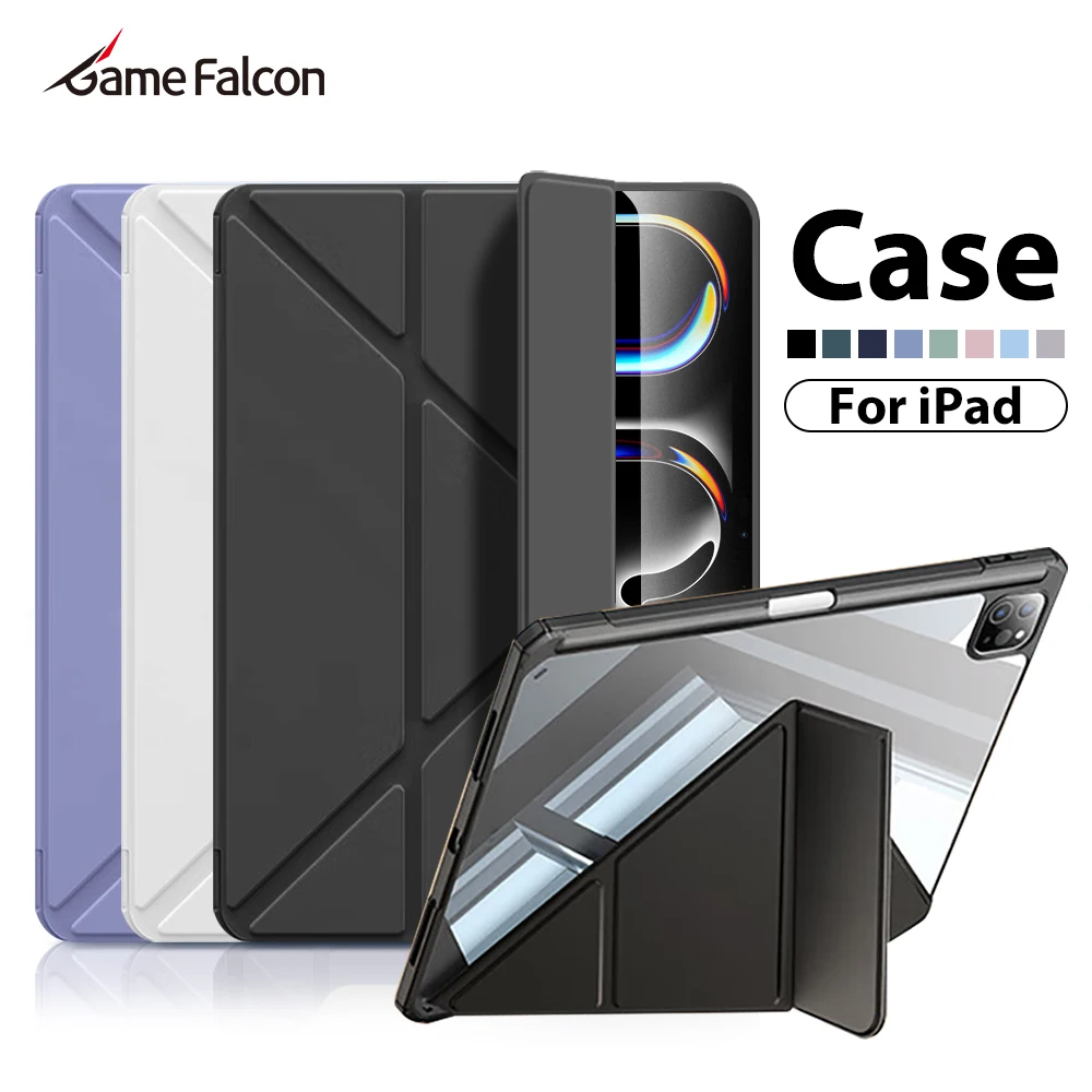 Ipad Case For Ipad Pro 11th 13 M4 12.9 A16 2025 10 9 10th 9th Air 11 5 4 3 M2 M3 Mini 6 7