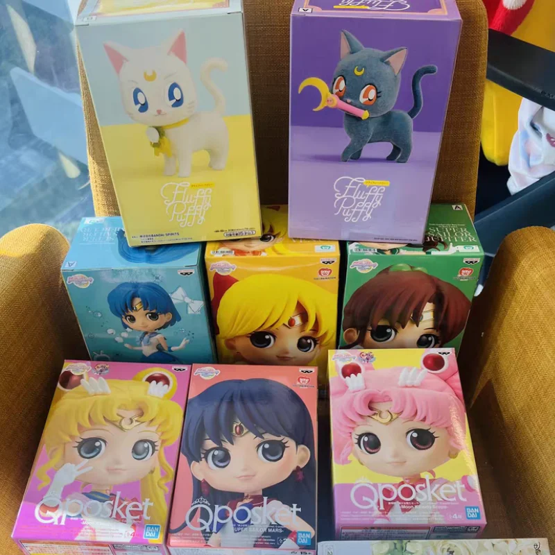 Banpresto Sailor Moon - Figura De Sailor Moon De 2.8 Pulgadas, Q Posket Petit Volume 1