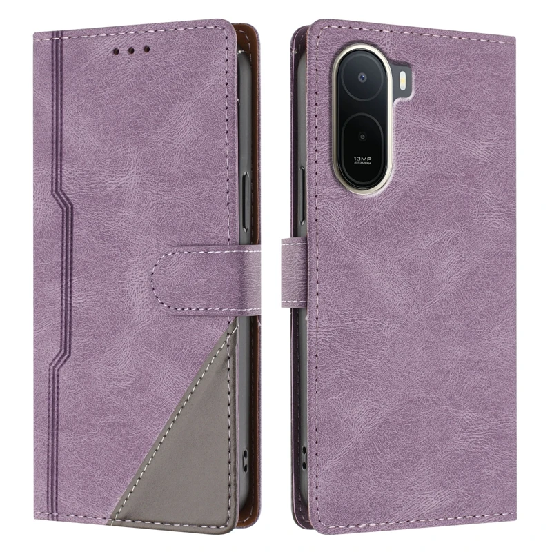 Leather Flip Wallet Book Cover Case, Enhanced Protection Phone Case