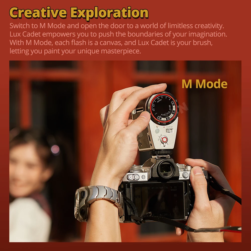 Godox Lux Cadet Retro Camera Flash Flash Speedlite Trigger For Canon Nikon Fujifilm Olympus Sony Camera