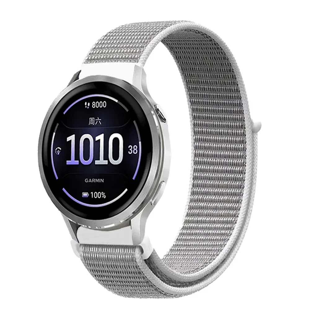 Breathable Nylon Loop Strap, 18mm - Stylish Women's Watch Band