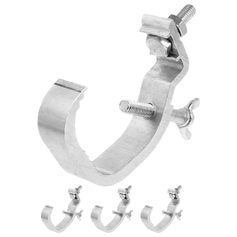 

4pcs Heavy Duty Stage Light Clamp Hooks Metal Truss C-Clamp Mounting for Stage