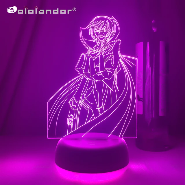 CODE GEASS Anime Figures Lelouch Lamperouge Acrylic Stands Kallen Stadtfeld  Character Model Plate Desk Decor Standing Sign Toys - AliExpress