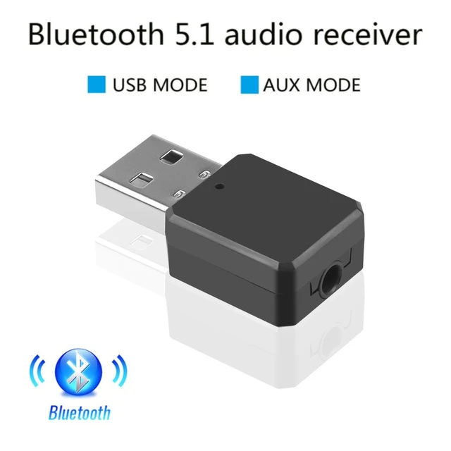 Acheter Fonken 5.3 adaptateur Bluetooth pour PC USB Bluetooth 5.3 Dongle  récepteur pour haut-parleur souris clavier musique Audio transmetteur