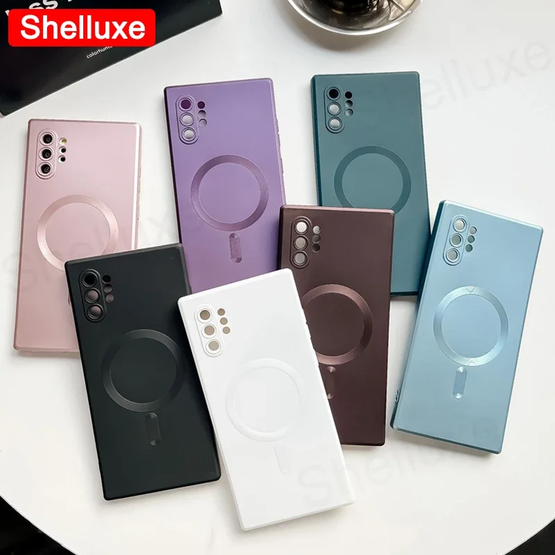 Luxury Magsafe Wireless Charging Soft TPU Case - Shelluxe Series