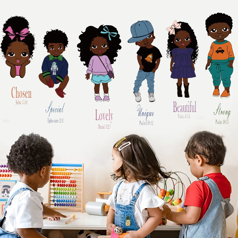 Cortoon Lucky Cool Boys And Girls Wall Stickers For Kids Rooms Baby Room Bedroom Decoration Children Wall Stickers