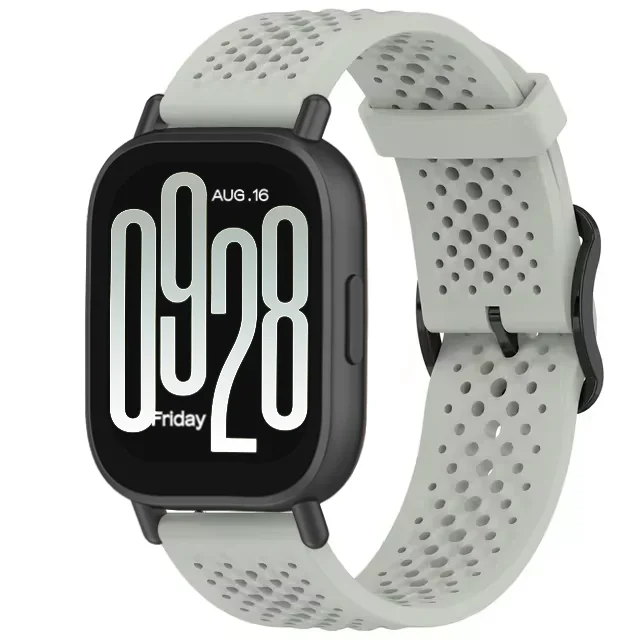 Breathable Sport Silicone Strap - 20mm/22mm, Universal Fit