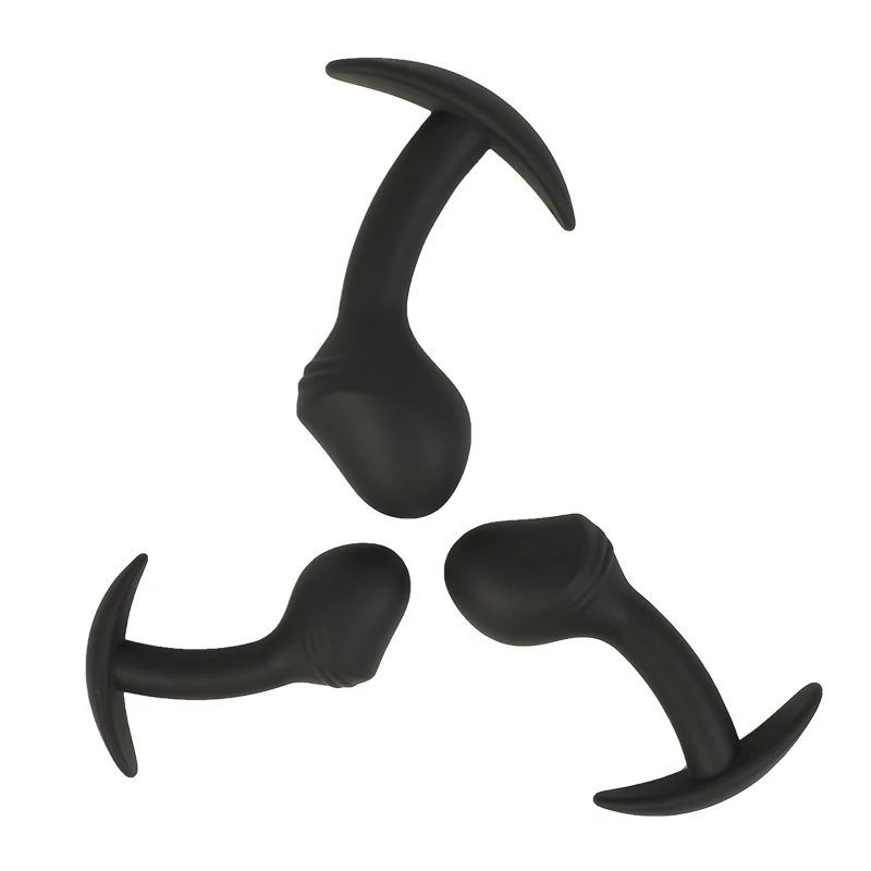 Private wellness accessory with black silicone texture, compact design, and storage-friendly format