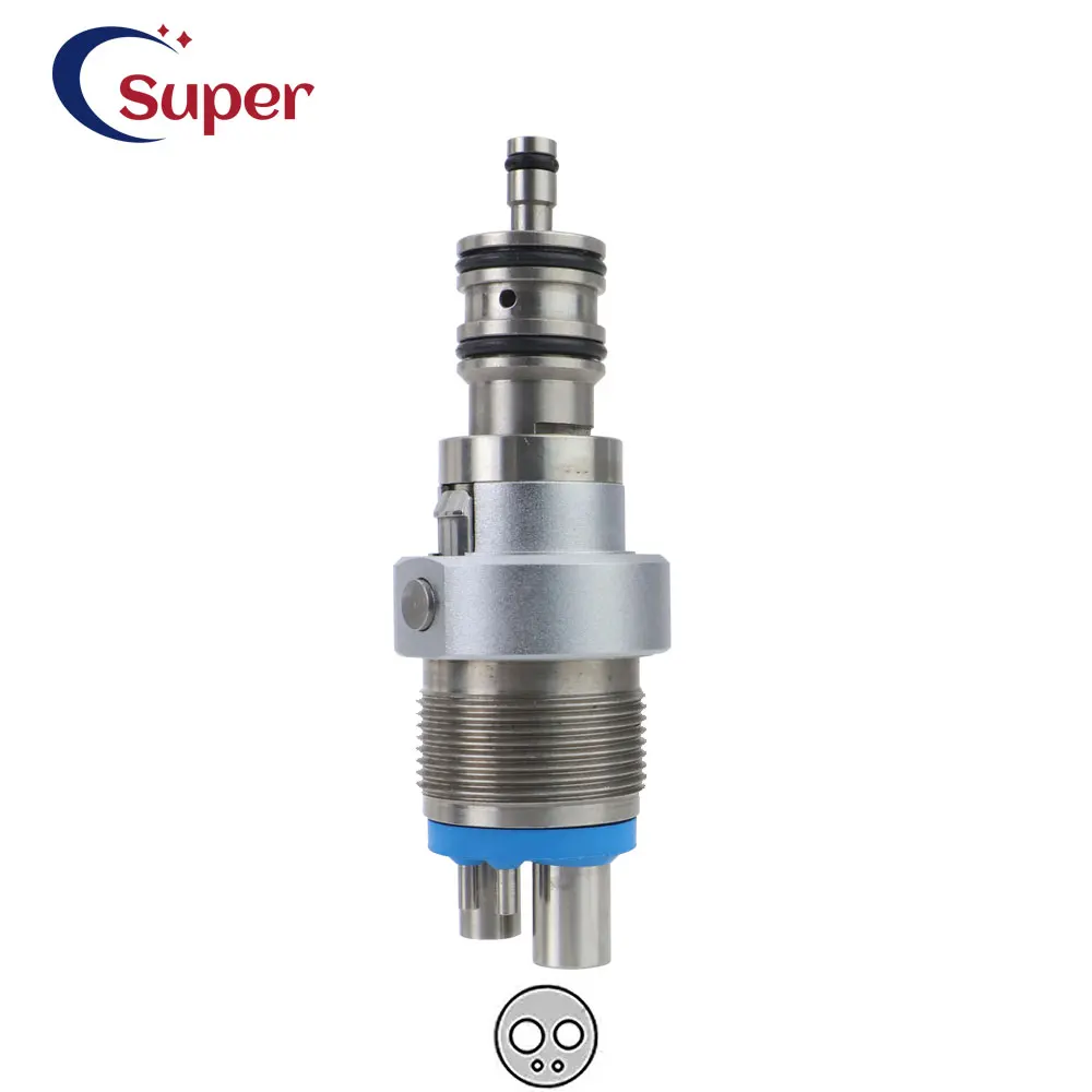 Dental High-Speed Handpiece Turbine With 4-Hole Quick Coupler – Compatible With KV USA Systems