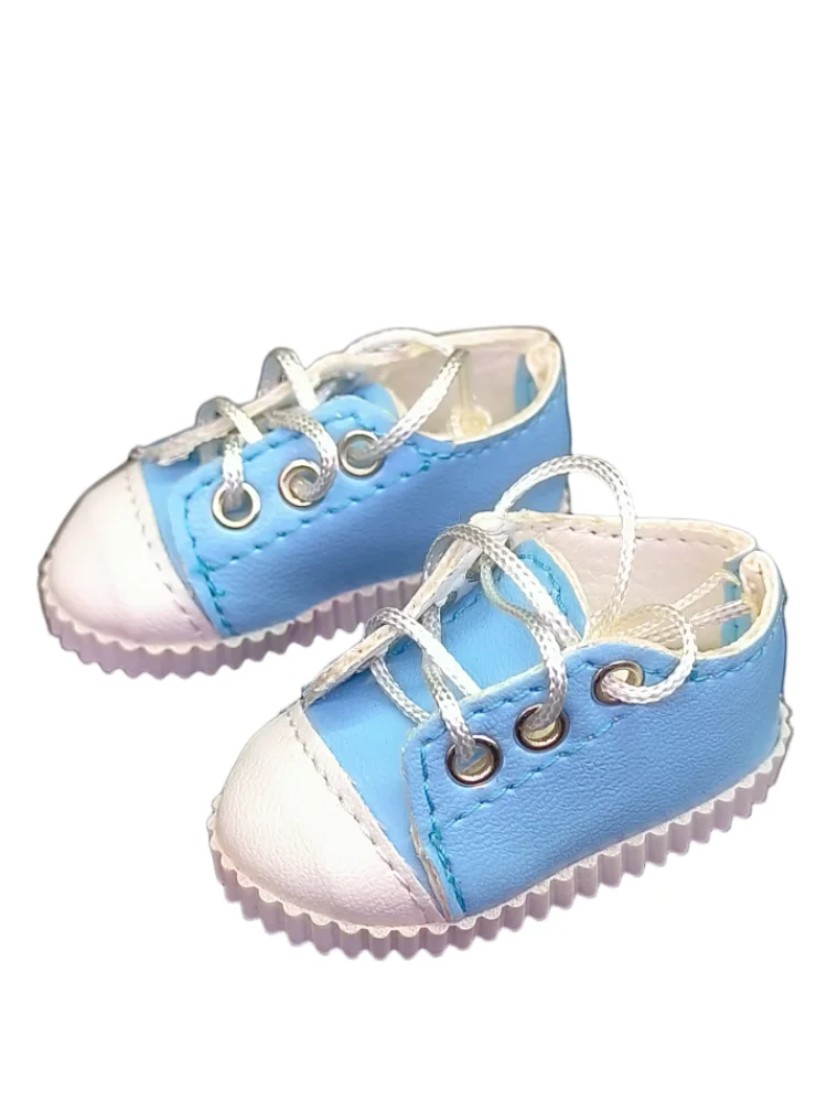 

4.8cm Mini Doll Shoes Sneaker For Ball-jointed Doll Fashion Sport Shoes Kawaii Girls Bjd Doll 1/6 Accessories Gifts for Children