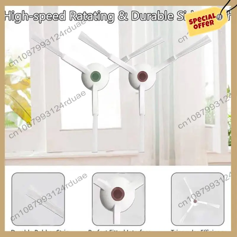 에코백스 데봇 / T20 Pro / X1 OMNI / T10 옴니 / 로봇청소기 사이드 브러시 액세서리 예비 부품 A75T 12개