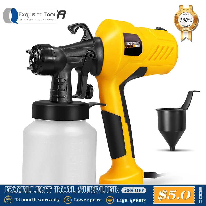 Emulsion Paint Sprayer Paint Sprayer Portable High Pressure Spray Gun Household Electric Tools