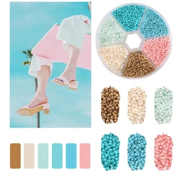 Vibrant Glass Seed Beads Collection for DIY Jewelry and Art Crafts (Colorful world 1)