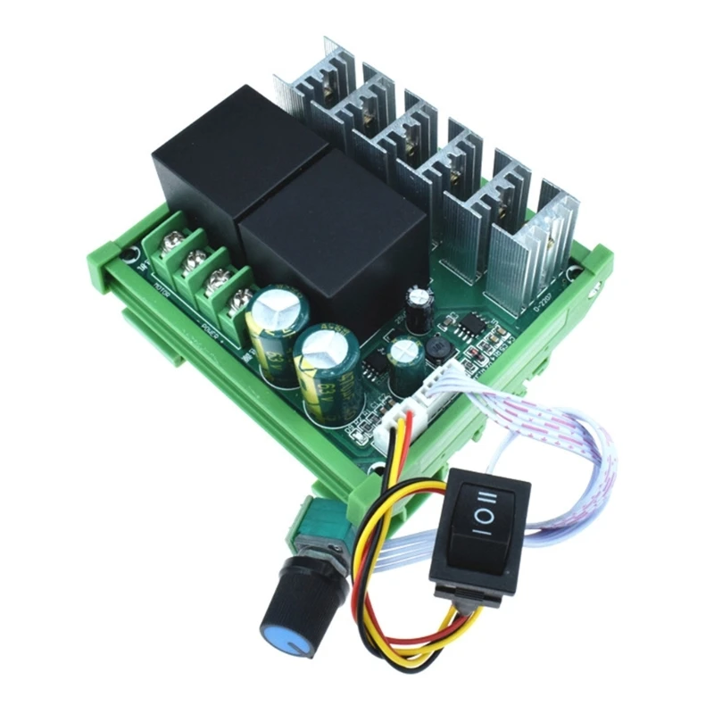 

10-50V PWM Speed Controller Motor Governor LED Digital Display 12V/24V/36V Dropship