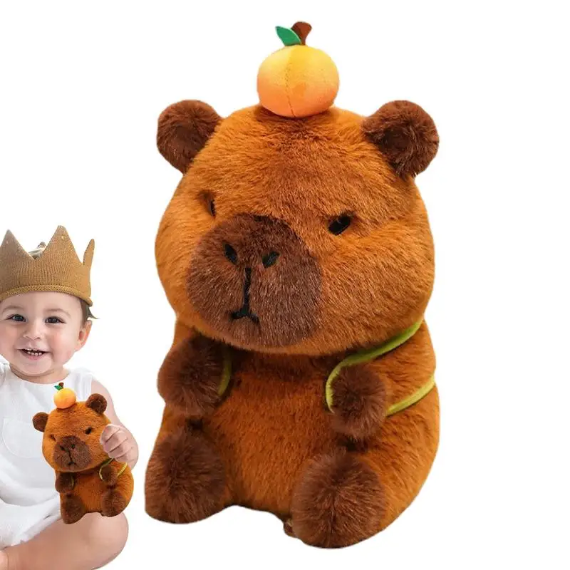 

Мягкая плюшевая игрушка капибара, мягкая плюшевая подушка капибара, Интерактивная плюшевая игрушка-животное, плюшевая фигурка, игрушки для девочек, мальчиков и взрослых
