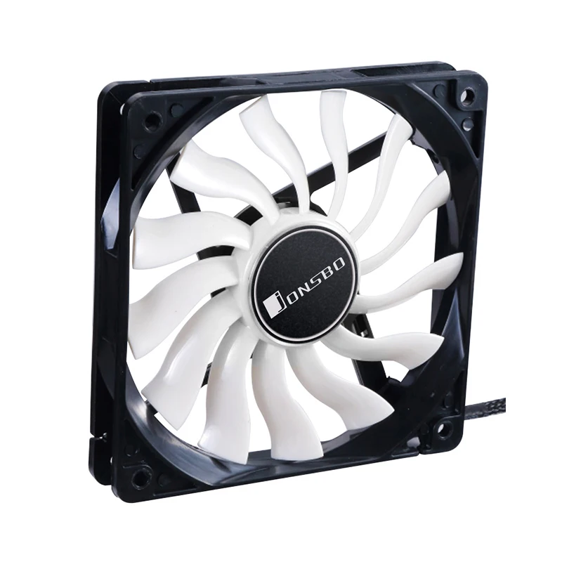 Jonsbo-ventilador de Refrigeração Silencioso Fino do Computador Cooler Cpu Caixa do pc do Chassis 120 mm 20 mm 12023 - Imagem 6