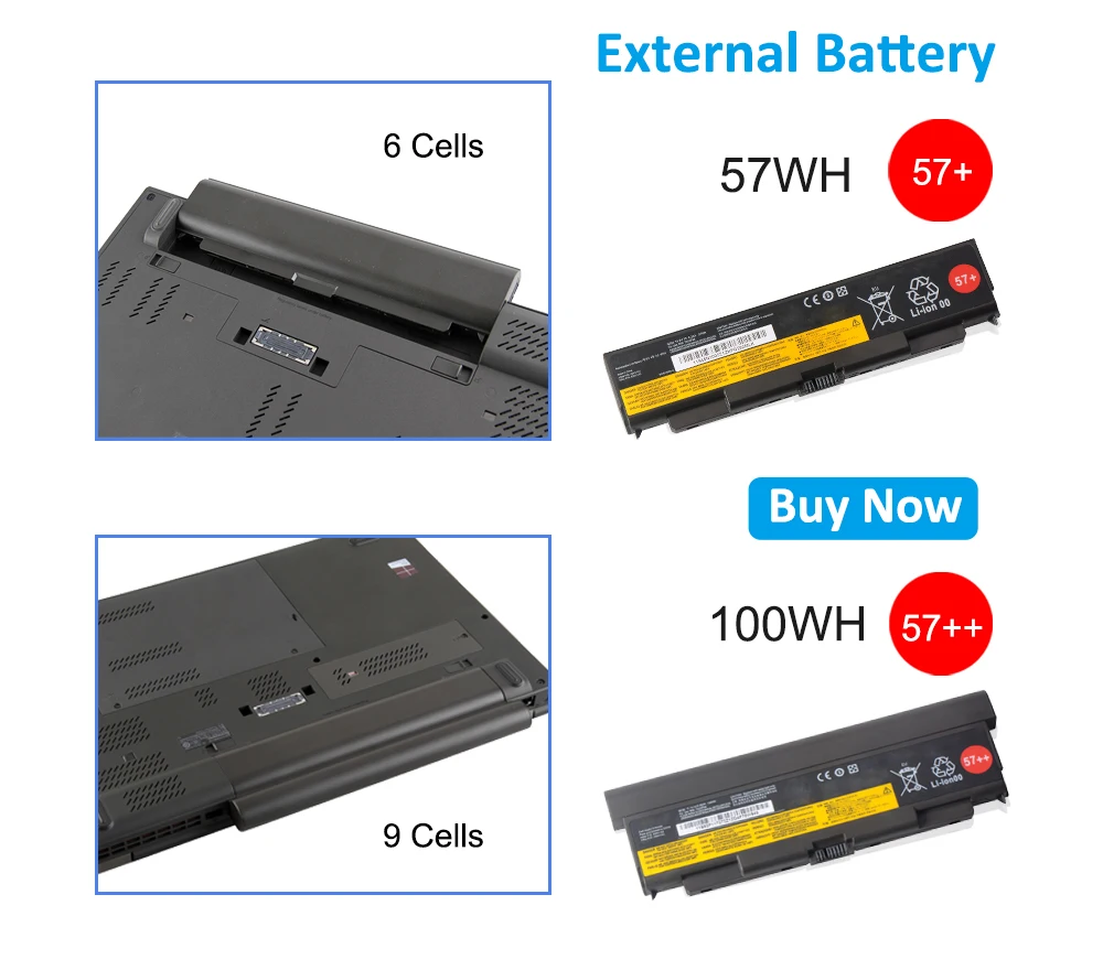 Etesbay T440p 45n1152 Bateria do Portátil para Lenovo Thinkpad T540p W540 W541 L440 L540 45n1144 45n1145 45n1148 45n1769 45n1158 57 ++ - Imagem 6