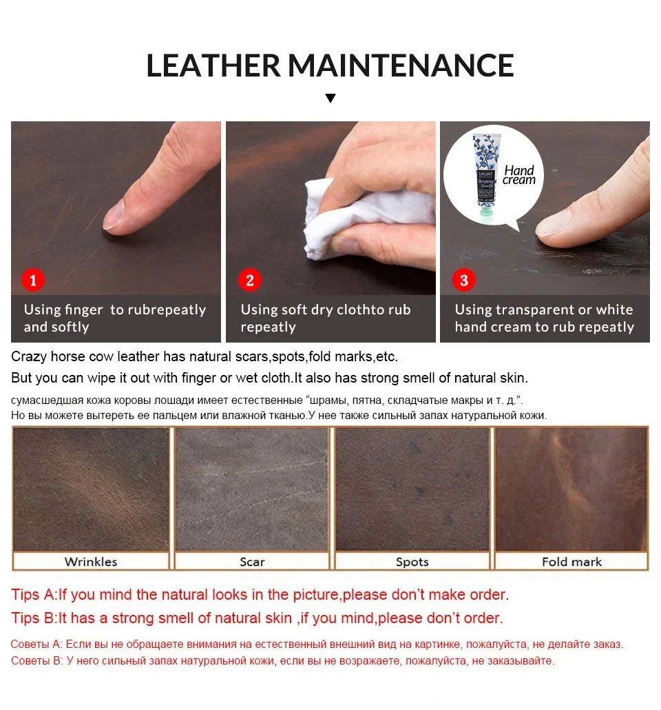 100% Crazy Horse Echtes Leder Männer Brieftaschen Rfid Karte Halter Münzfach Brieftasche Geld Taschen Metall Brieftasche Männliche Leder Geldbörsen – Detail 10