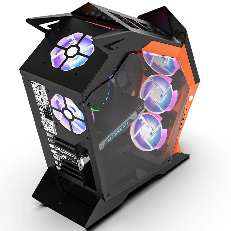 Desktop Gaming MID Tower ATX Gaming PC Computer Case 3 Desktop Gaming MID Tower ATX Gaming PC Computer Case - Image 3