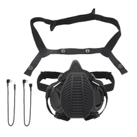 SOTR Mask Special Operations Tactical Respirator With MIC Communication Half-mask HEPA Filtration Against Airborne Particulates 1